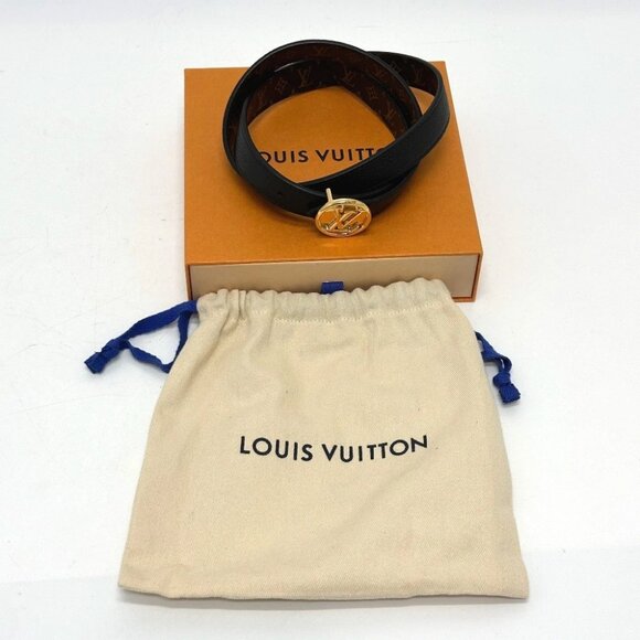 LOUIS VUITTON M0053X Monogram Ceinture LV Circle 20M Fashion belt - Picture 6 of 10